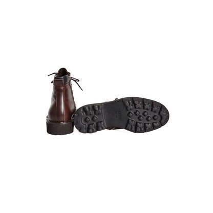 Roberto Pepe Luxury Brown Calfskin Boot