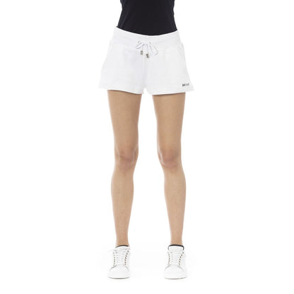 Just Cavalli White Cotton Short