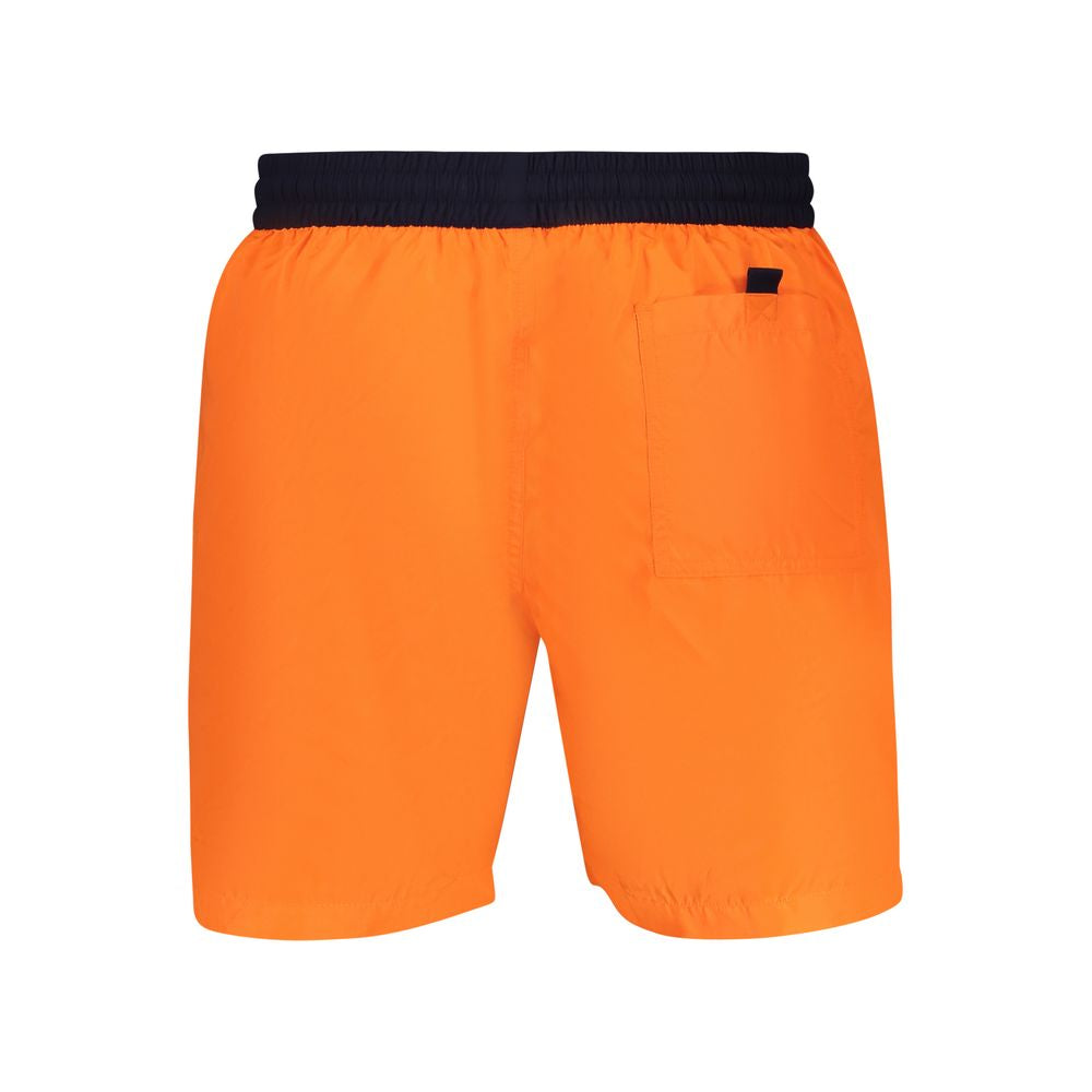 Norway 1963 Orange Polyamide Short And Mini Shorts