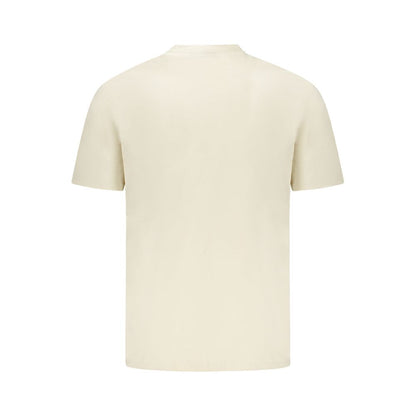 Napapijri Beige Cotton T-Shirt