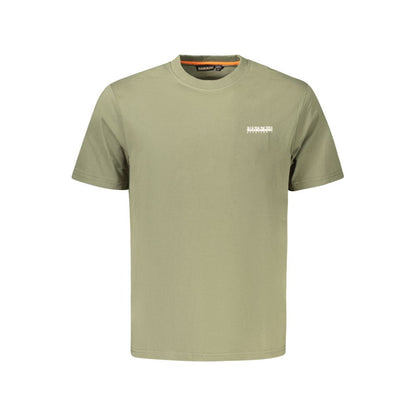 Napapijri Green Cotton T-Shirt