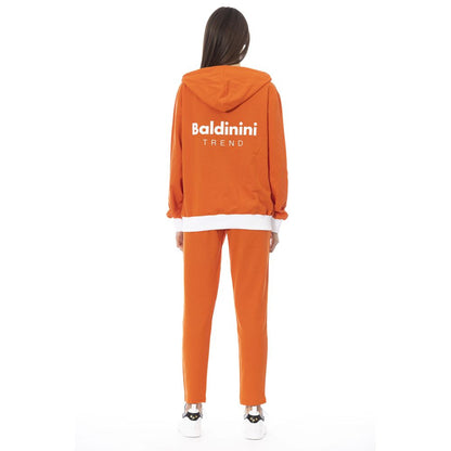Baldinini Trend Orange Cotton Tracksuit