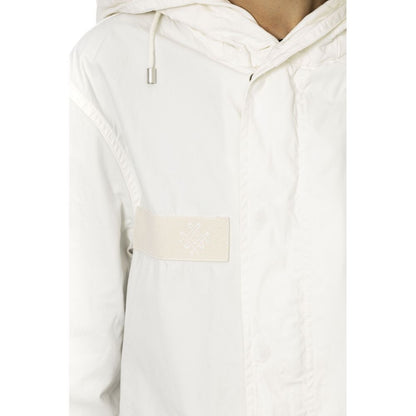 Mr&Mrs Italy White Cotton Jackets & Coat