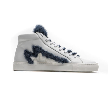 Mr&Mrs Italy White Leather Sneaker