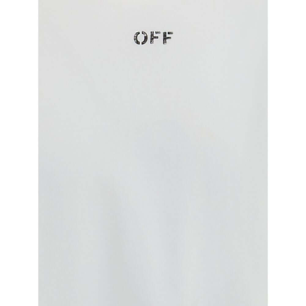 Off-White White Cotton T-Shirt