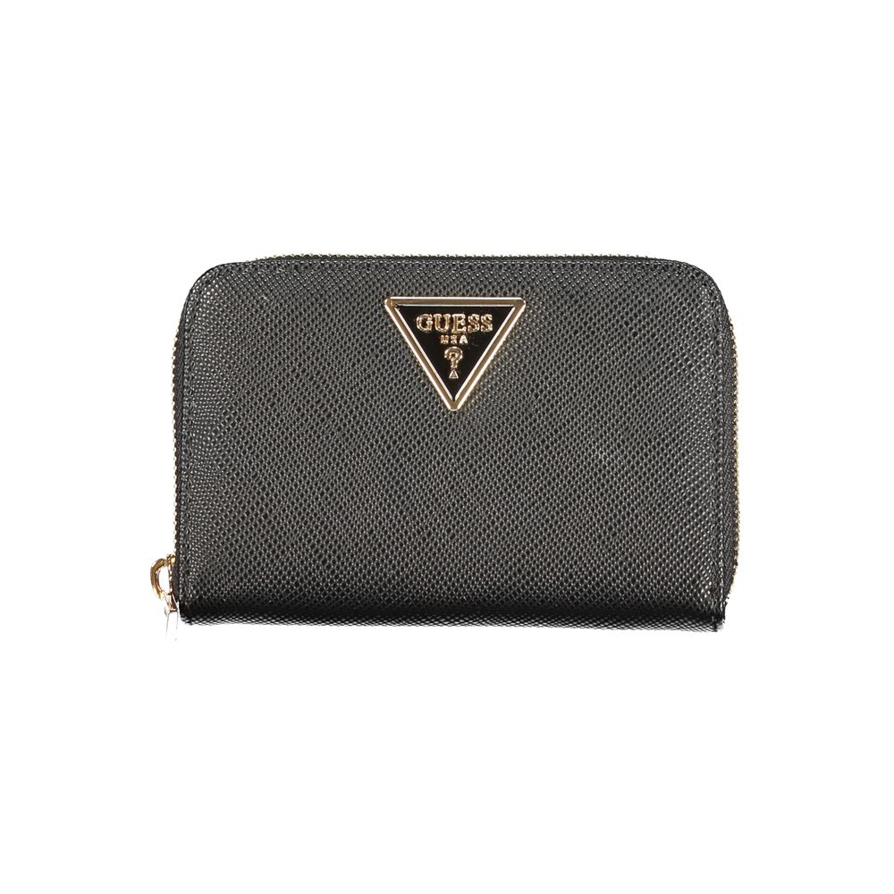 Guess Jeans Black Polyethylene Wallet