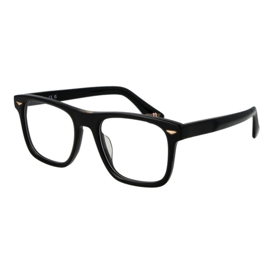 Police Black Cellulose Acetate Glasses (Frames)