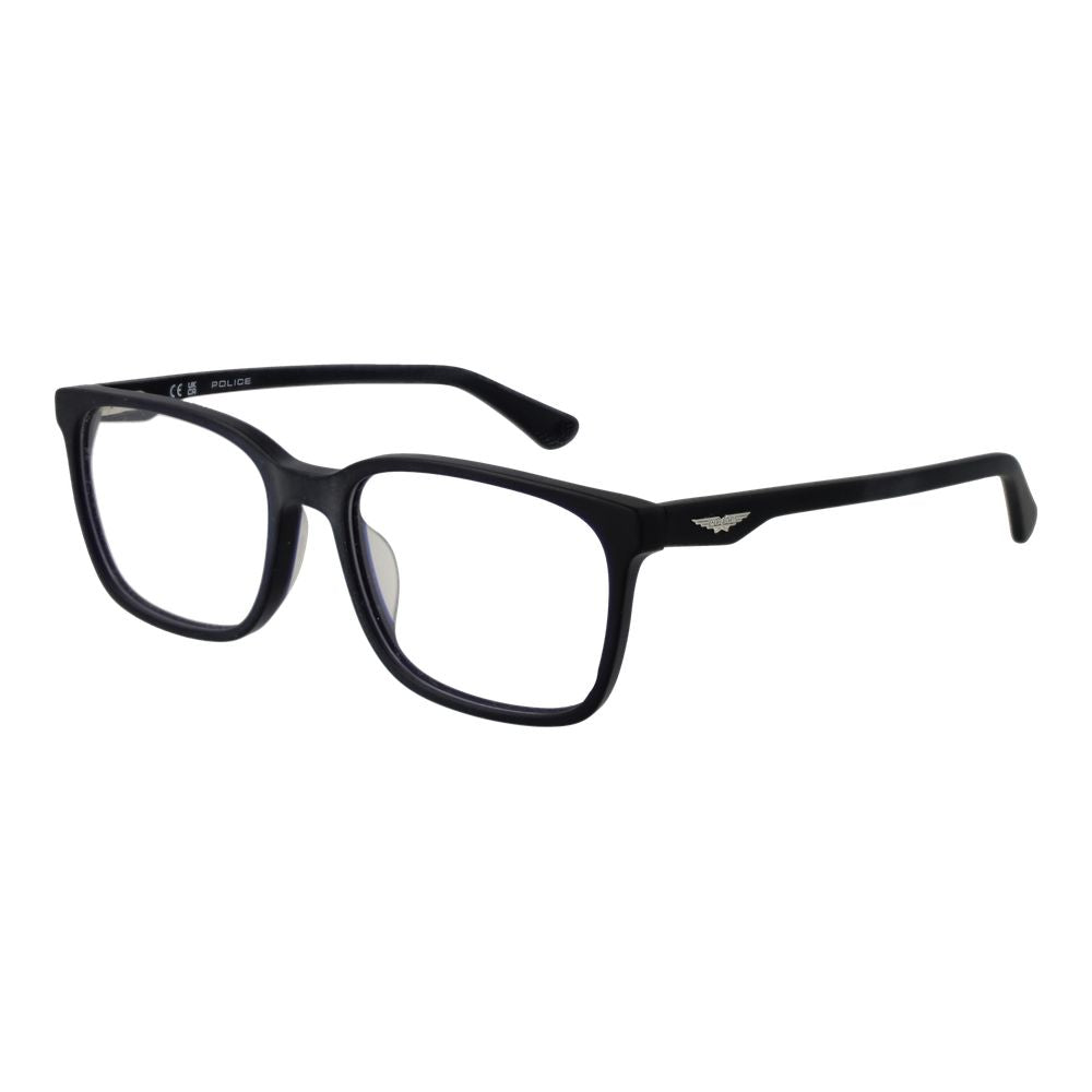Police Blue Cellulose Acetate Glasses (Frames)