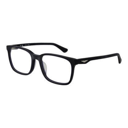 Police Blue Cellulose Acetate Glasses (Frames) for men with full-rim rectangle style and spring hinge in blue color.