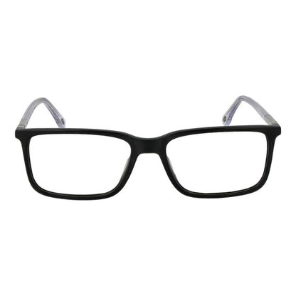 Land Rover Black Acetate Glasses (Frames), full-rim rectangle design, black color, made from acetate, ideal for men.