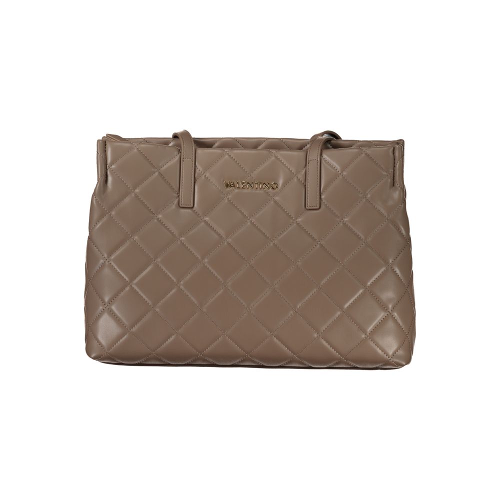 Mario Valentino Brown Polyurethane Women's Bag