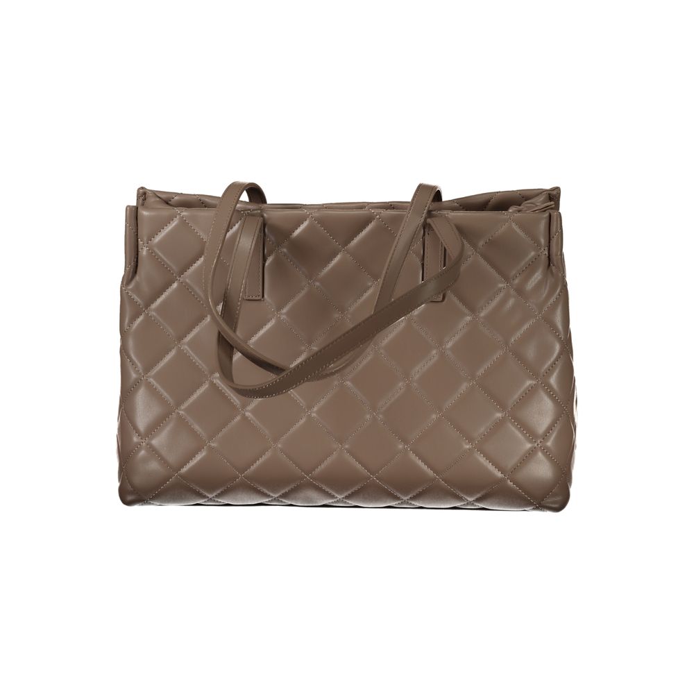 Mario Valentino Brown Polyurethane Women's Bag