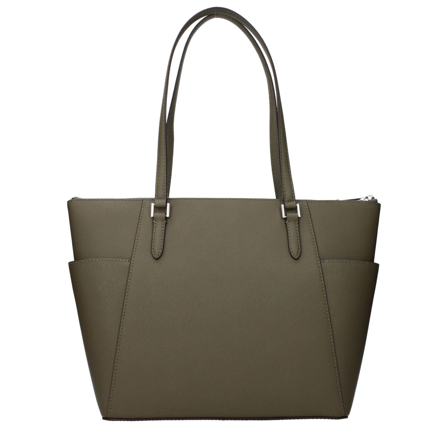 Michael Kors Green Leather Shoulder Bag