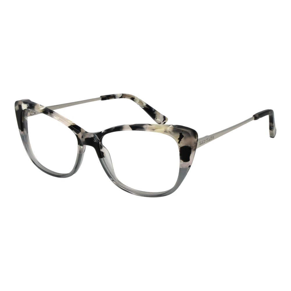 Marciano by Guess Black Acetate Glasses (Frames) - Women's full-rim cat-eye style with demo lenses and spring hinges, black acetate material.
