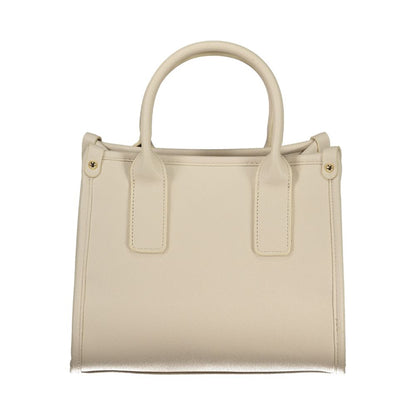 Mario Valentino Beige Polyurethane Women's Bag