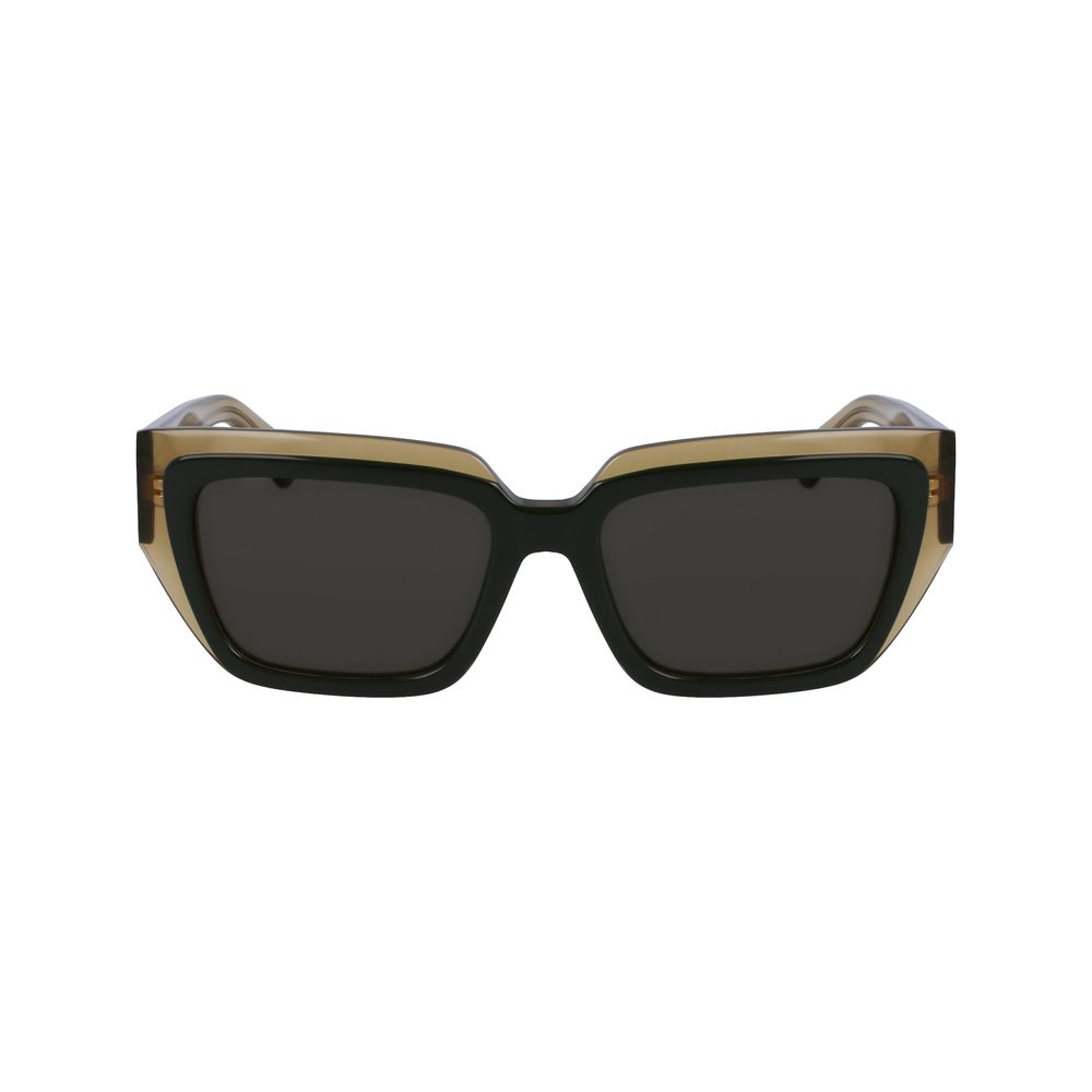 Ferragamo Bicolor Acetate Sunglasses