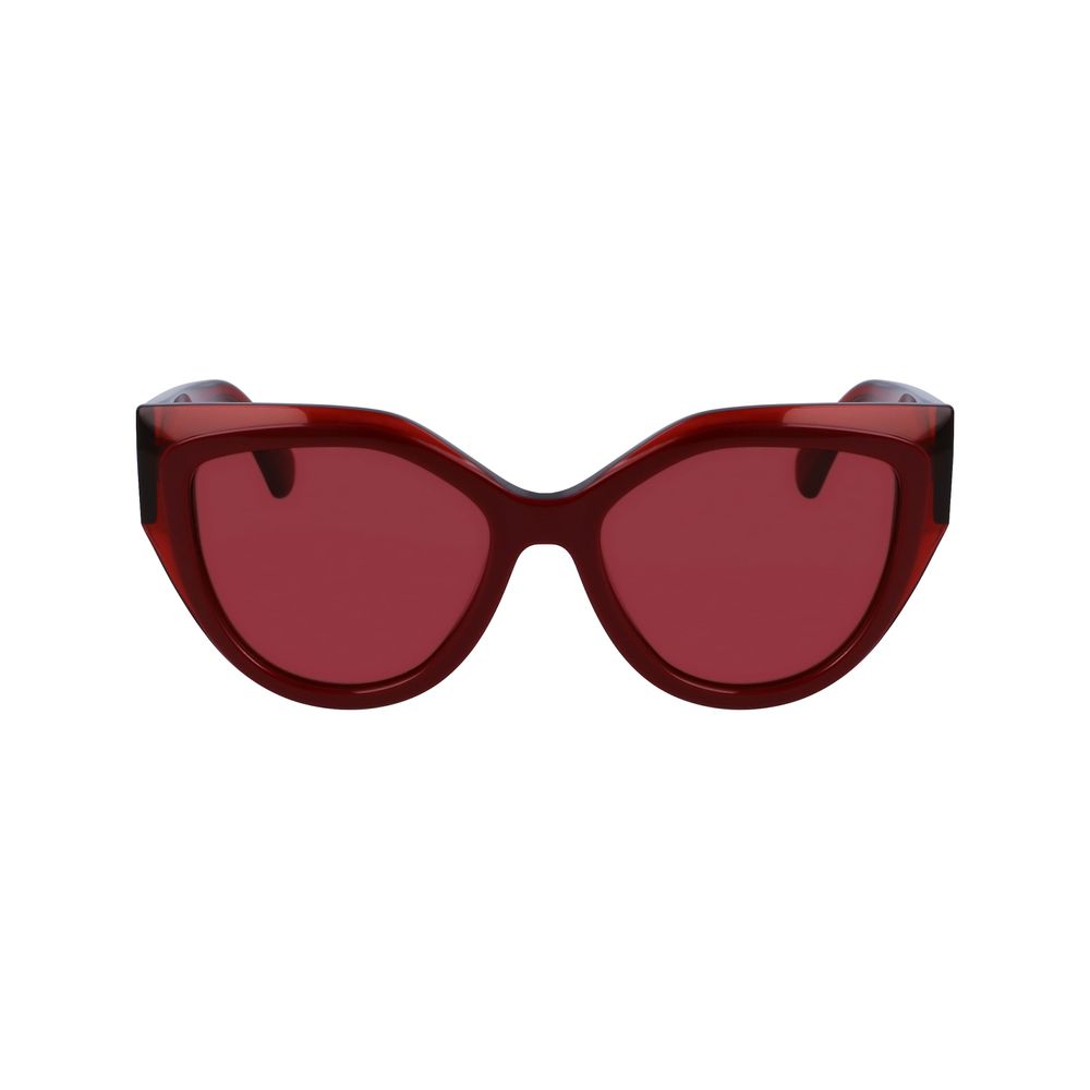 Ferragamo Multicolor Acetate Sunglasses