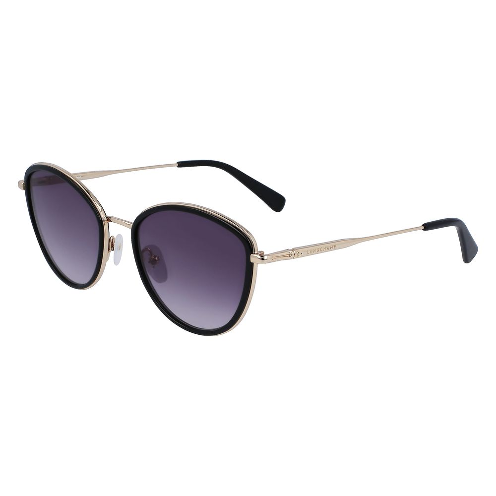 Longchamp Gold Metal Sunglasses