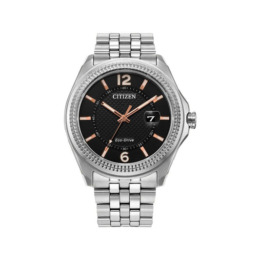 Citizen Gray Stainless Steel Dress Watch 1728,67434610848,Accessories,Citizen,Dress Watches - Watches - Accessories,Gray,Men,New with tags,Watches - Accessories