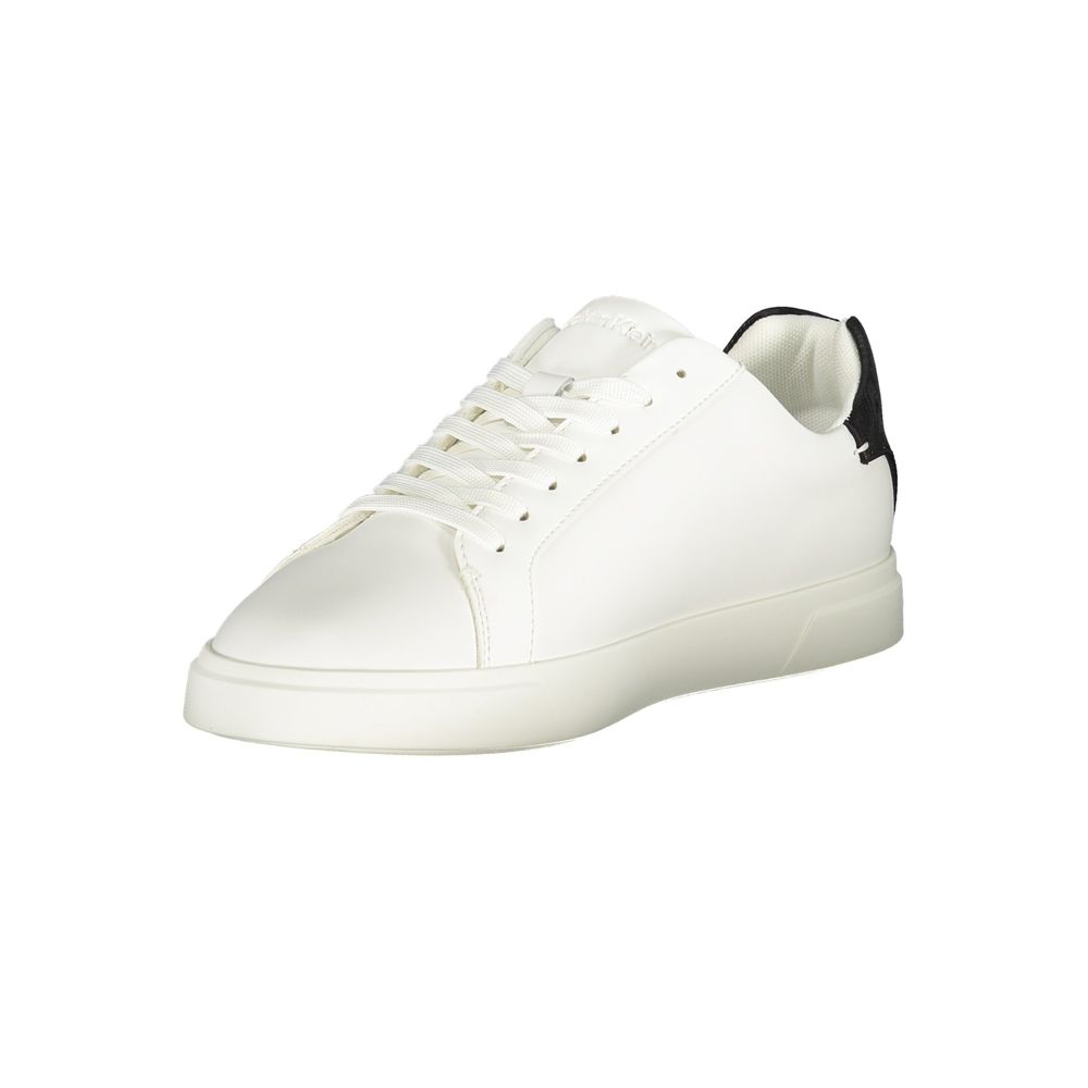 Calvin Klein Bianco Polyurethane Women Sneaker