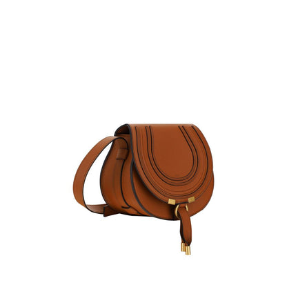 Chloé Brown Calf Leather Bos Taurus Shoulder Bag