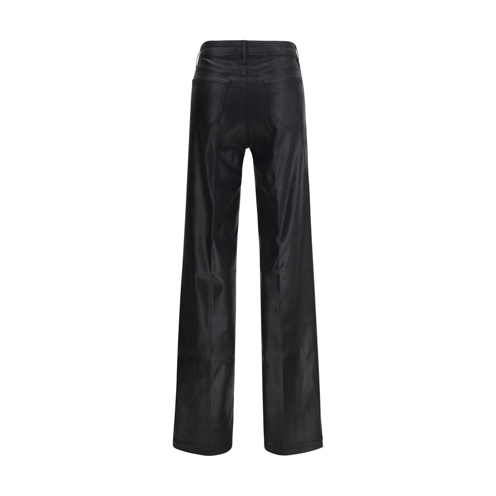 L'Agence Black Cotton Casual Pants 1728,72470364320,Black,Casual Pants - Pants - Clothing,Clothing,L'Agence,New with tags,Pants - Clothing,W25,Women
