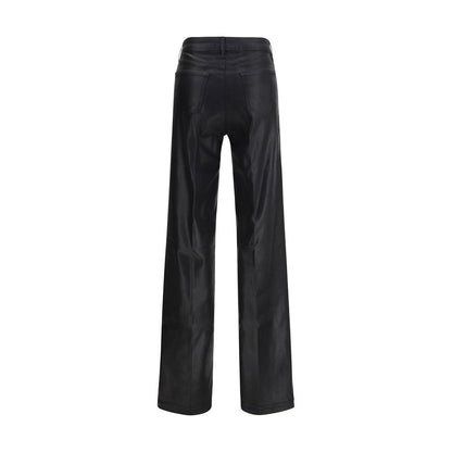 L'Agence Black Cotton Casual Pants 1728,72470364320,Black,Casual Pants - Pants - Clothing,Clothing,L'Agence,New with tags,Pants - Clothing,W25,Women