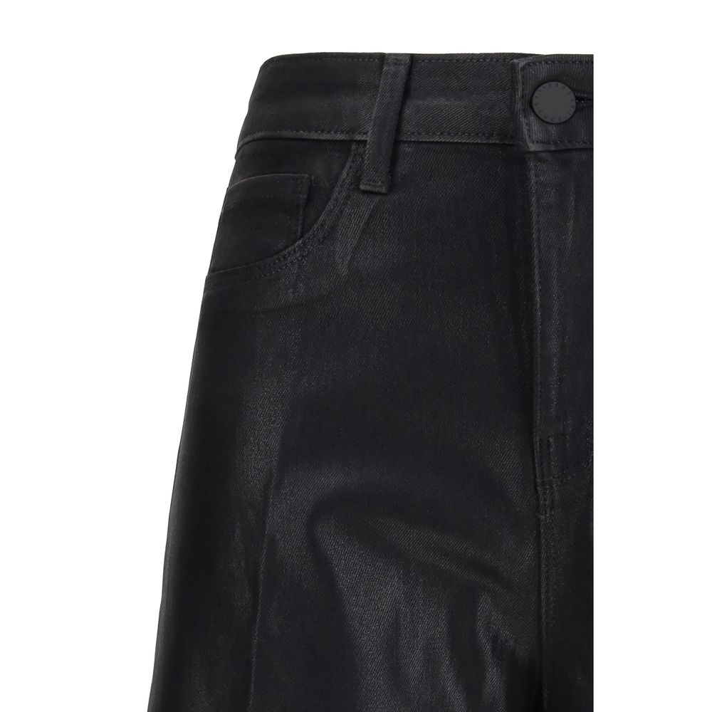 L'Agence Black Cotton Casual Pants 1728,72470364320,Black,Casual Pants - Pants - Clothing,Clothing,L'Agence,New with tags,Pants - Clothing,W25,Women