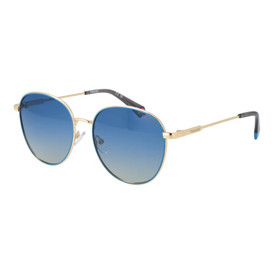Polaroid Gold Metal Sunglasses 1728,67345776800,Accessories,Glasses and Sunglasses - Accessories,Gold,New with tags,Polaroid,Sunglasses - Glasses and Sunglasses - Accessories,Unisex