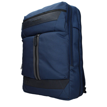 Piquadro Blue Fabric Backpack 1728,75667636384,Backpacks - Bags,Bags,Blue,Men,New with tags,Piquadro