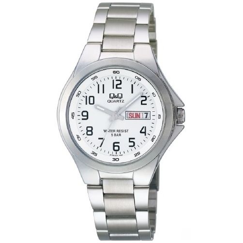 Q&Q Mod. GENT DAY & DATE WATCHES