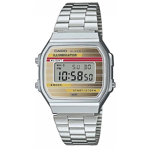 CASIO VINTAGE Mod. ICONIC - 50th ANNIVERSARY - MIRROR LOOK A168WEHA-9AEF