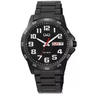 Q&Q Mod. GENT DAY & DATE WATCHES