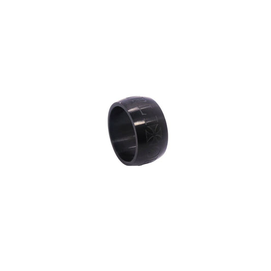 AN JEWELS JEWELRY Mod. AA.R260BBK-10 black engraved ring