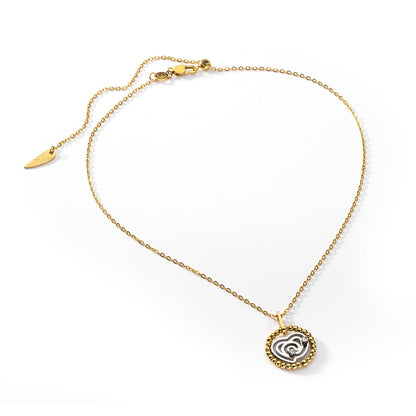 AN JEWELS JEWELRY Mod. AL.NSOKSSYC gold necklace with pendant