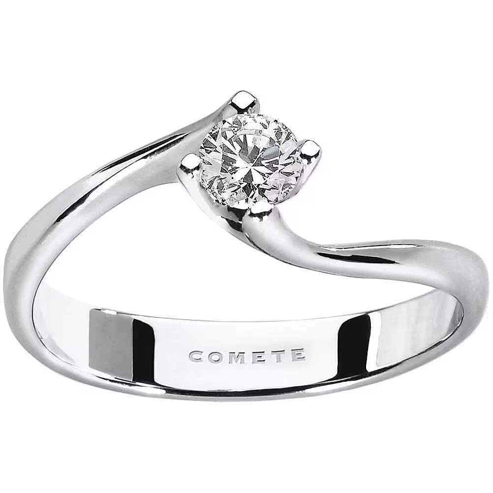 Alt Tag: Elegant ANELLI COMETE MOD. ANB2034 diamond ring in silver showcasing timeless design and sparkle.