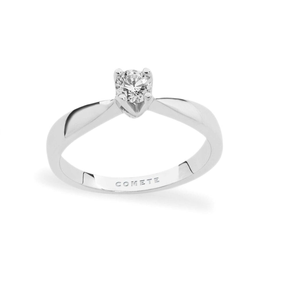 Elegant solitaire ring ANELLI COMETE MOD. ANB2064 with sparkling diamond, designed for timeless beauty and sophistication.