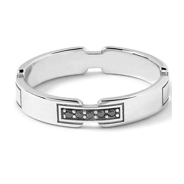Stylish silver bracelet from ANELLI COMETE MOD. UAN125XS collection featuring intricate detailing and modern design.