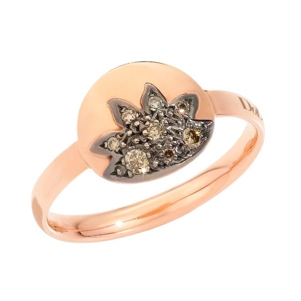 ANELLI DODO MOD. DAC2009MOSUNDBR9R55 elegant rose gold and diamond ring