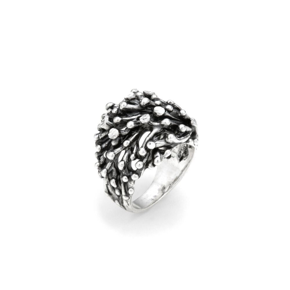 ANELLI RASPINI MOD. 12318_16 elegant silver ring with intricate design