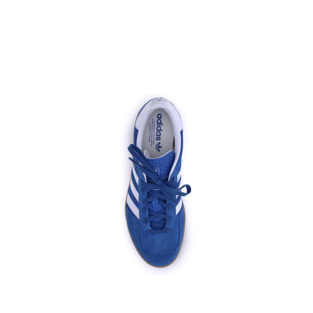 Adidas Blue Calf Leather Bos Taurus Sneakers