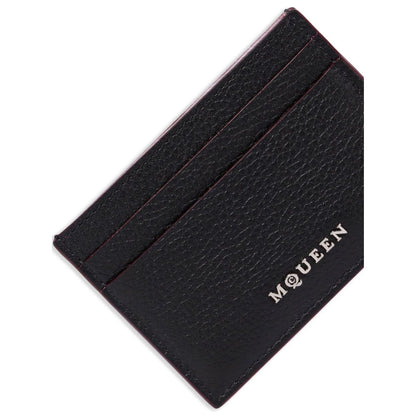 Alexander McQueen leather card case