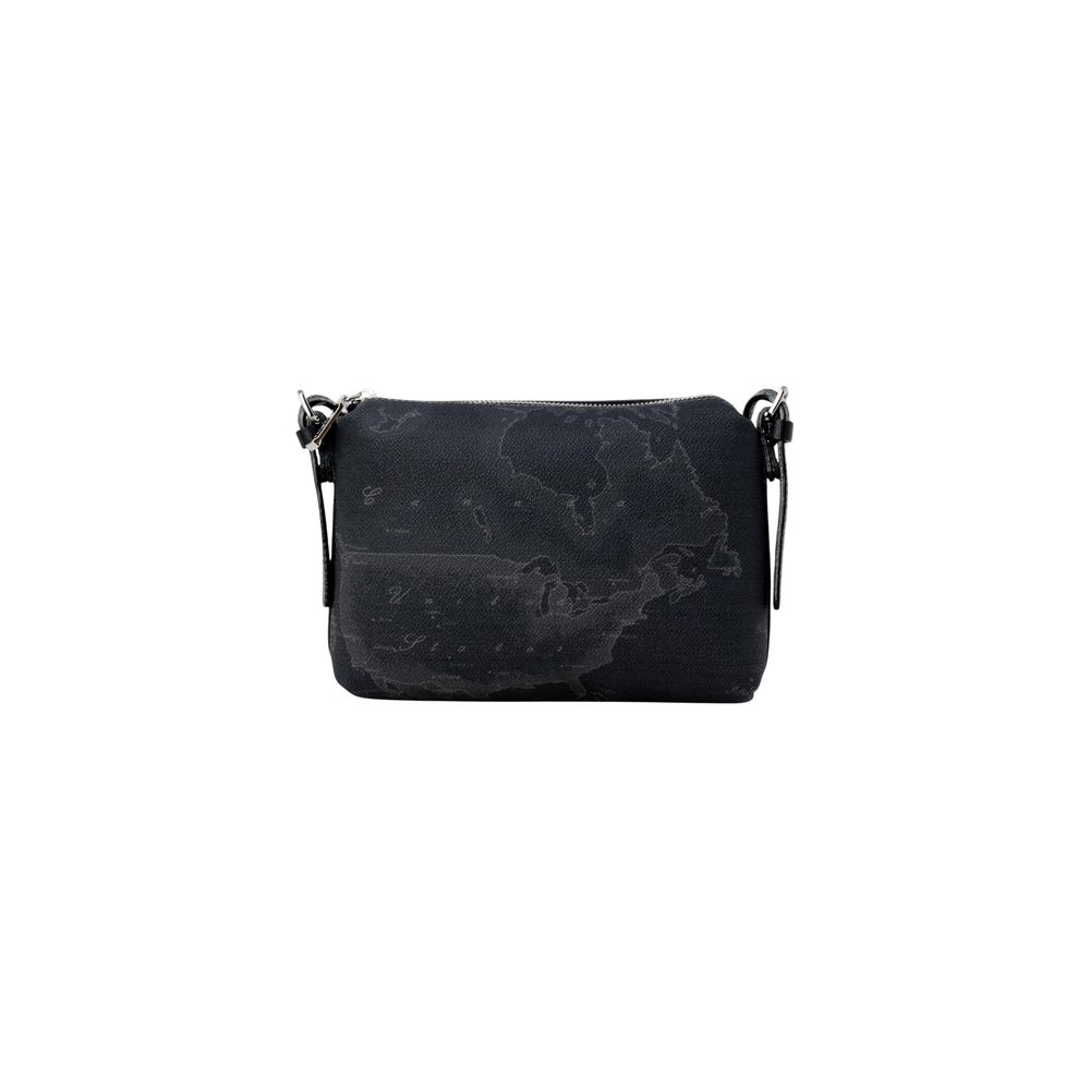 Alviero Martini Prima Classe Black Polyester Handbag showcasing elegant and practical design for women, perfect for any occasion.