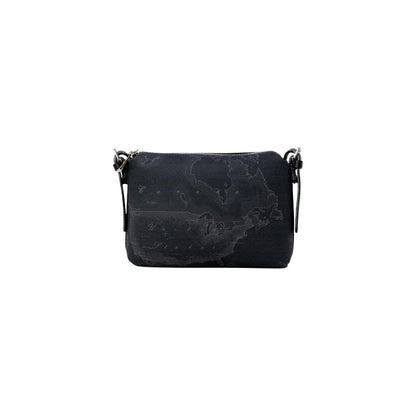 Alviero Martini Prima Classe Black Polyester Handbag showcasing elegant and practical design for women, perfect for any occasion.