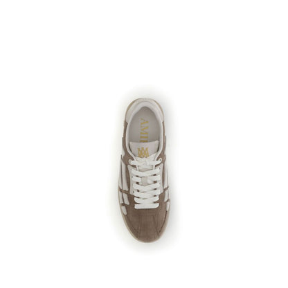 Amiri Beige Calf Leather Bos Taurus Athletic Sneakers