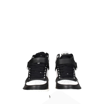 Amiri Black Leather High Top Sneakers