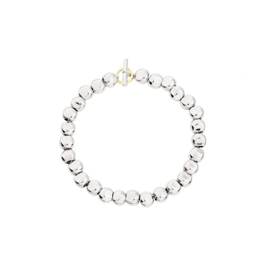 BRACCIALI DODO MOD. DBC0003PEPIT0009AL silver bead bracelet product image