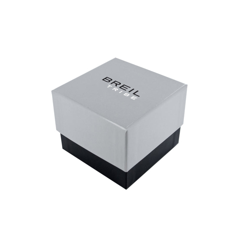 BREIL TRIBE Mod. EW0458 official packaging box for gent's quartz analog watch, water resistant 3 ATM, 41 mm case.