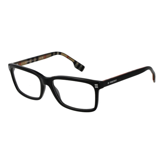 Unisex eyeglasses BURBERRY MOD. 0BE2352 563773 with black frames and branded temples.