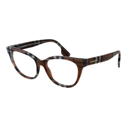 Unisex eyeglasses BURBERRY MOD. 0BE2375 513966 featuring a stylish brown frame with classic design.